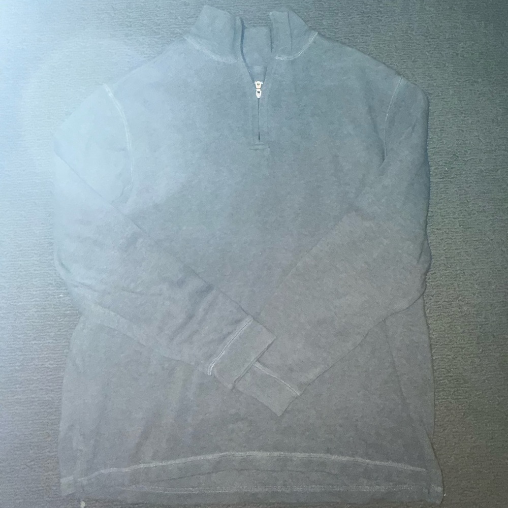 Croft & Barrow Men's Zip-Up Sweater - Light Gray